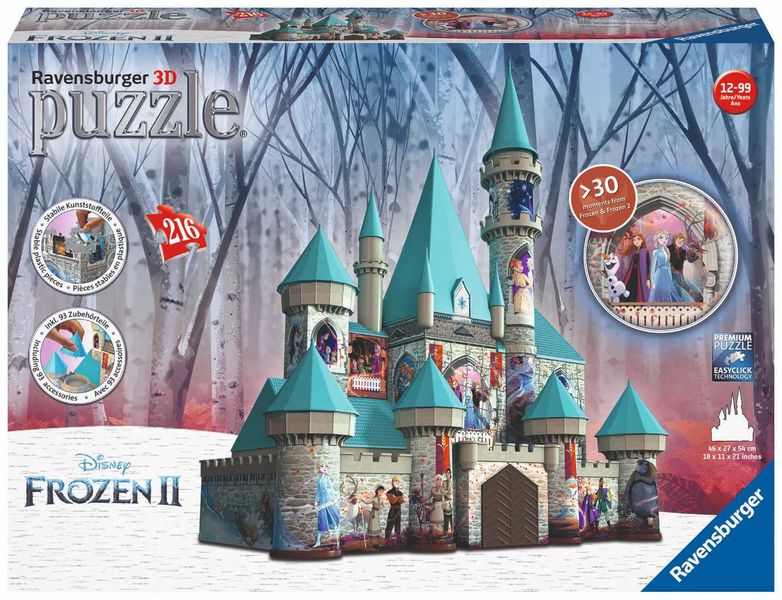 Ravensburger Frozen 2 Castle - 216 Piece 3D Puzzle