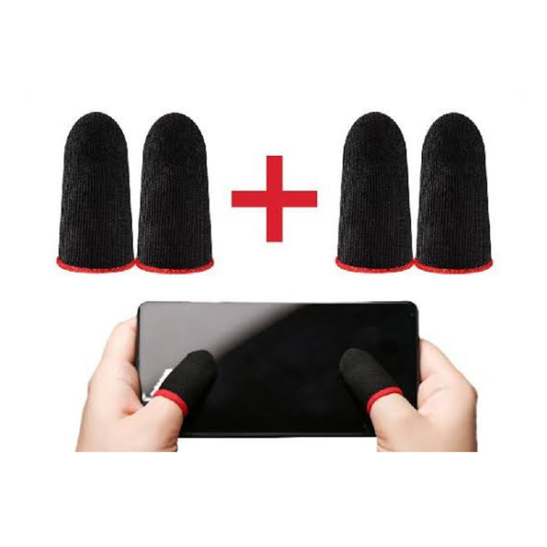 Gaming Finger Gloves/ Finger Sleeves - Sweat Proof (2 Pairs)