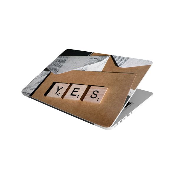 Laptop Skin/Sticker - Yes