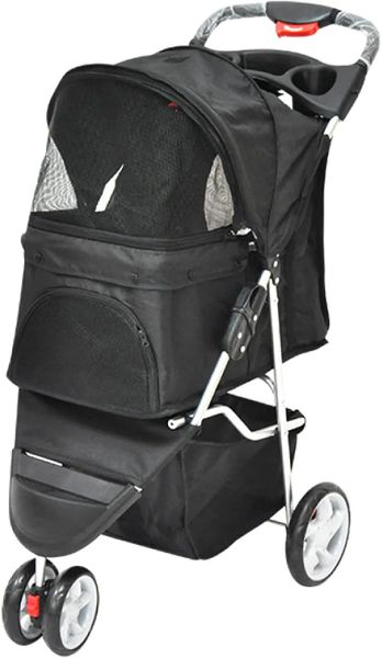 PET STROLLER 3 WHEELS - 68x46x100cm