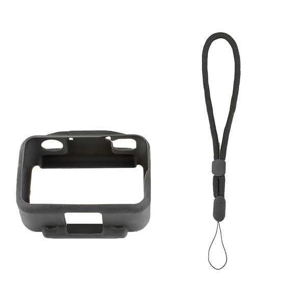 Silicone Housing Shell Cover &amp; Lanyard For DJI Osmo Action Camera