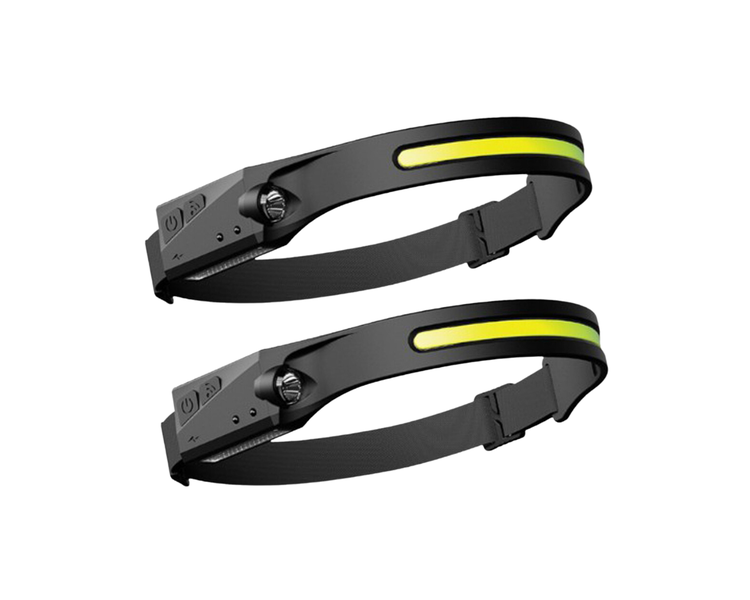 Headlamp USB Sensor Pack of 2