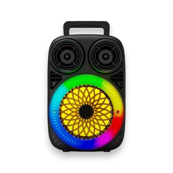 08K - BT-601 - Wireless Portable Speaker With LED Lighting and Microphone