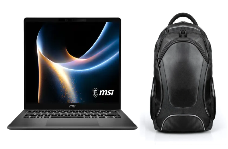 MSI Prestige 14 AI+ Ultra 7 16GB RAM/4TB SSD Creative Laptop + CS 17.3 Bag