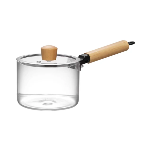 1.5L heat-resistant glass with anti-scalding handle