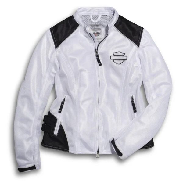 Harley-Davidson Women's Mesh Riding Jacket, Callahan Bar &amp; Shield