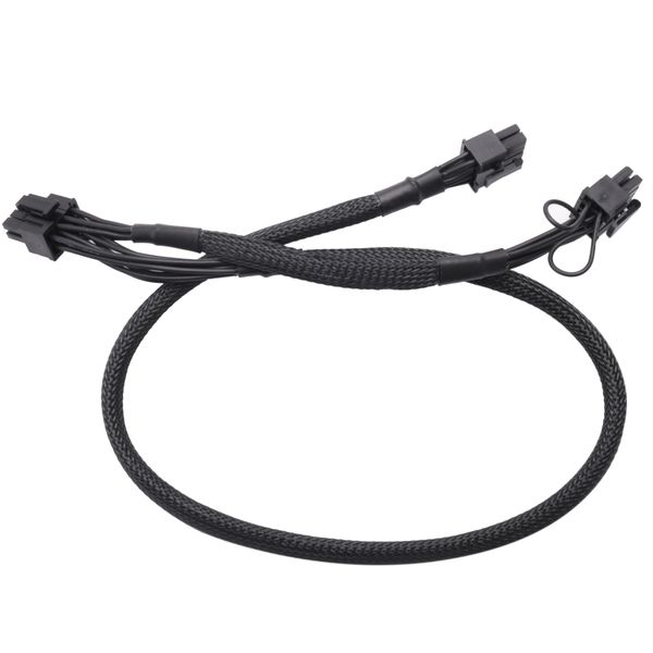 PSU 8Pin to Dual 8Pin(6+2) Pin PCIe Modular Power Supply Cable
