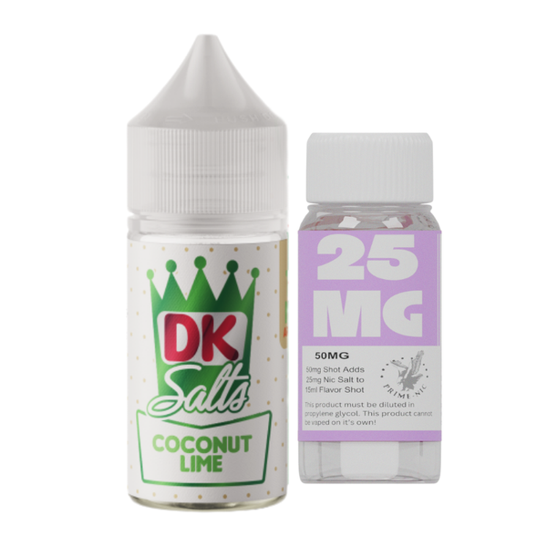 Donut King Coconut Lime 25mg 30ml Longfill Kit