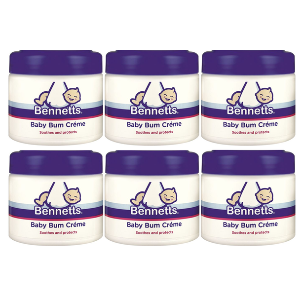 Bennets Baby Bum Creme 150g (Pack of 6)
