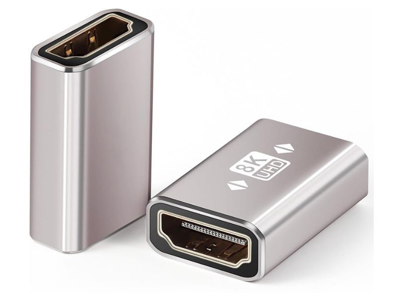 ZATECH 8K HDMI Female to Female Connector - HDMI F to HDMI F
