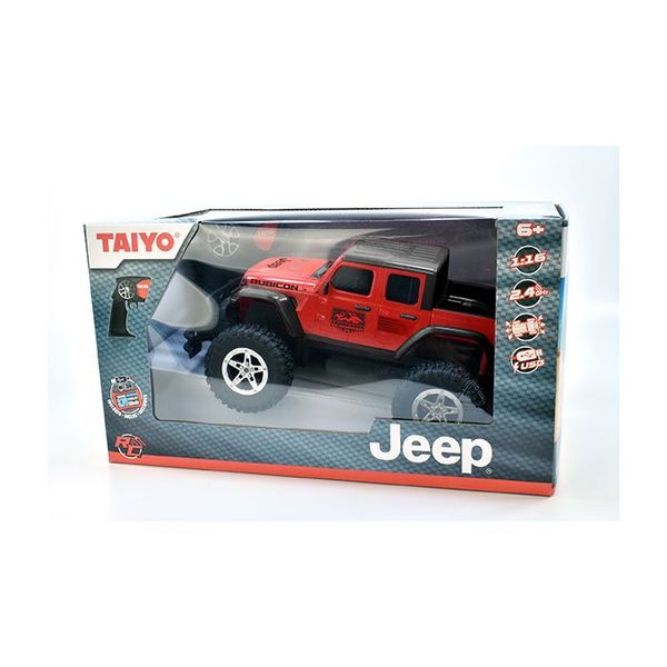 Taiyo - Radio Control 1:16 Jeep Gladiator Red