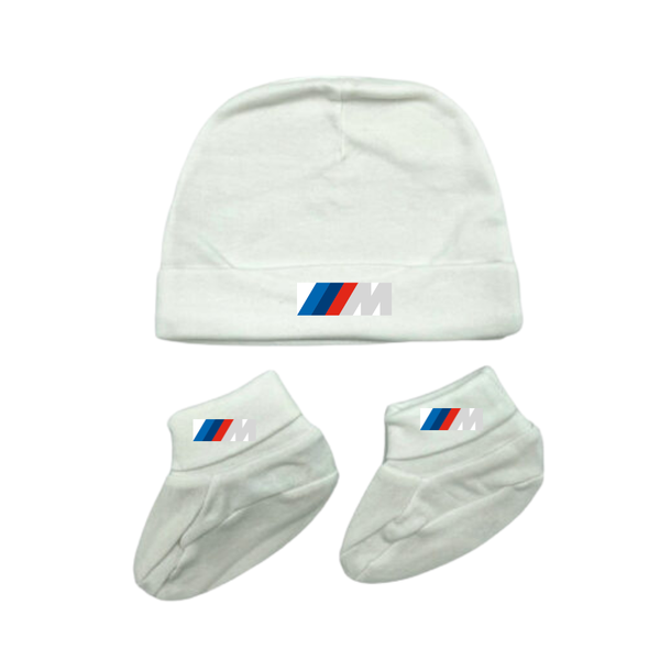 Katz Designs - Hat + Booties - M Sport Inspired