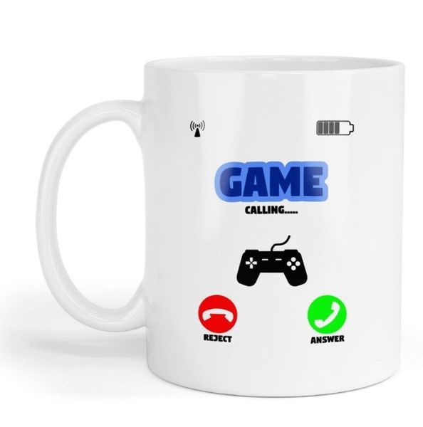 Game Calling Christmas Birthday Gamer Gaming Gift Mug
