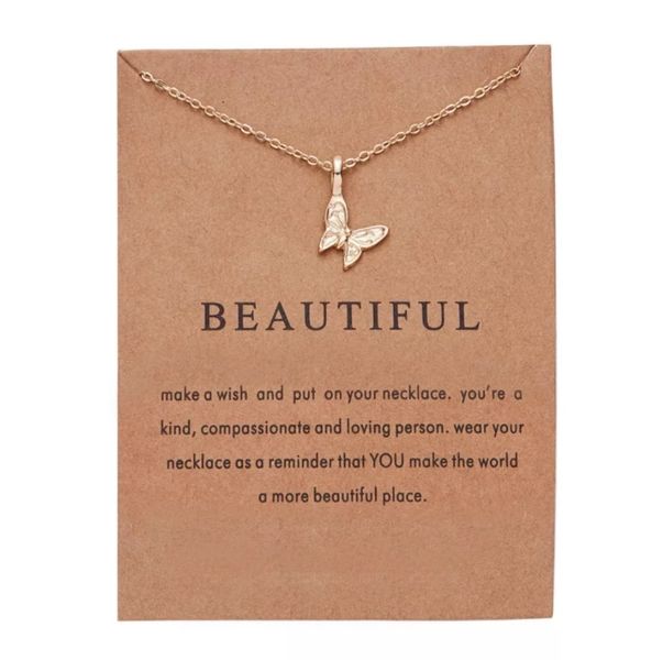Necklace for women with card-Beautiful
