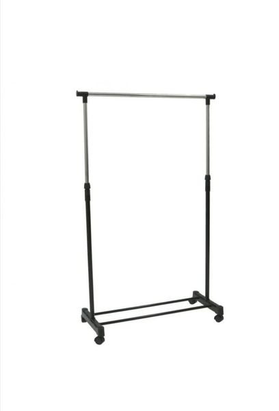 Adjustable Mobile Clothing Rail - 137cm