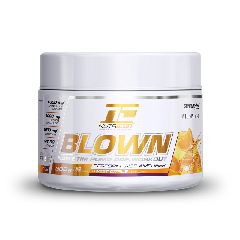 Nutricon Blown PreWorkout Sweet Citrus 300g Shop Today. Get it