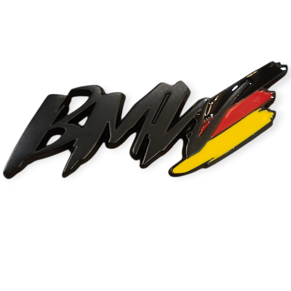 Graffiti Badge- Germany- Black compatible with BMW