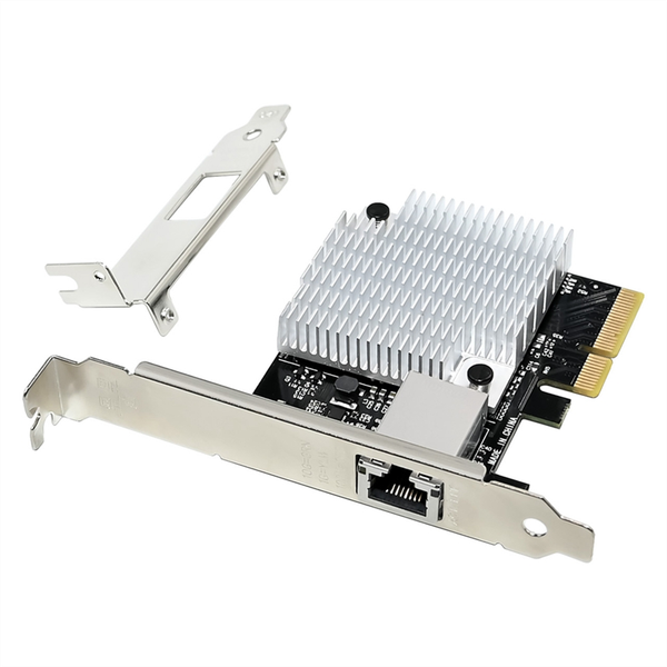 10 Gigabit Sunweit St7357 Aqc107S Pcie X4 Single Port Network Card