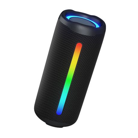Bluetooth Speaker Wireless Rechargeable Powerful Sound IPX5 with RGB Light Image