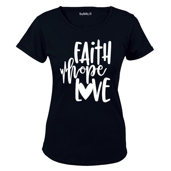 Hope &amp; Love - Ladies - T-Shirt image