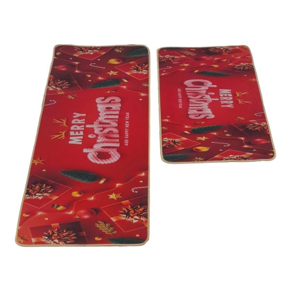 2 Piece Non Slip Super Absorbent Bath Mat set tsz 2