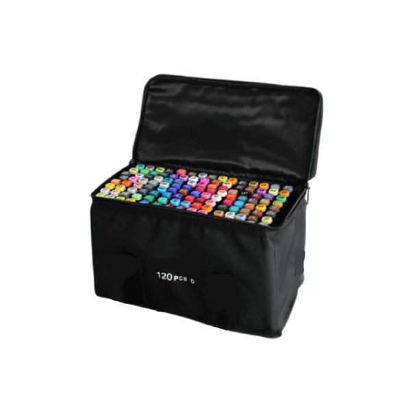 120 Pieces Double Head Alcohol Oil Color Art Marker GC-13