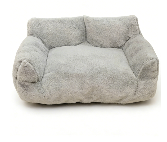 Pet Sofa Bed (Compatible with Small/Medium Pets) - Grey/Brown Variants