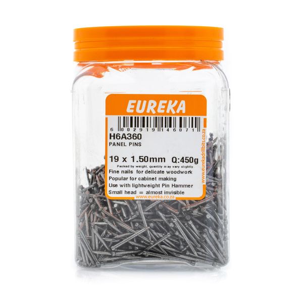 EUREKA Panel pins 19 x 1.50mm Q:450g H6A360