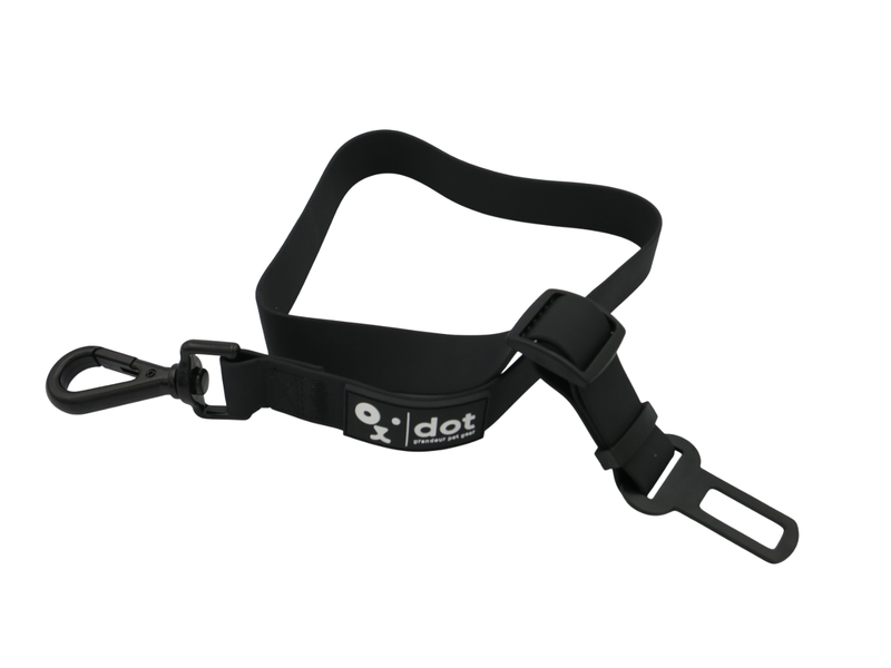 Dot Grandeur Pet Gear PVC Dog Seat Belt - Black
