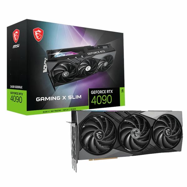 MSI Nvidia GeForce RTX 4090 Gaming Slim 24GB 384-Bit Graphics Card