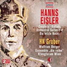 Hanns Eisler: Couplets/Ballads/Orchestral Suites 2-4/Die Letzte.. (CD / Album)