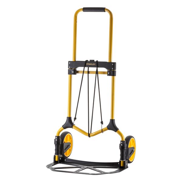 Stanley - FT582 - Steel + Durable Plastic Folding Hand Truck - 100Kg Capacity