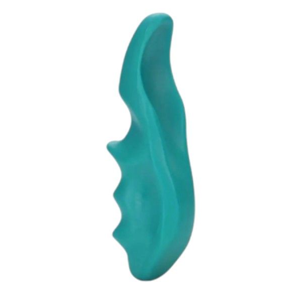 Travel-Friendly Thumb Massager - Blue