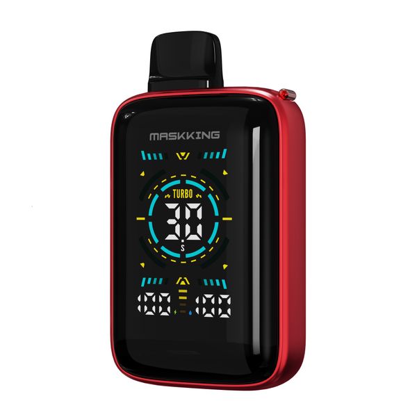 Vimaxi 20000 Puffs Disposable Vape Full Screen Display Strawberry Ice
