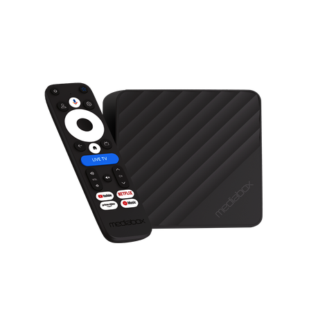 Mediabox Maverick 2 Google TV 4K Streaming Box - Dolby Vision 32GB Storage Image