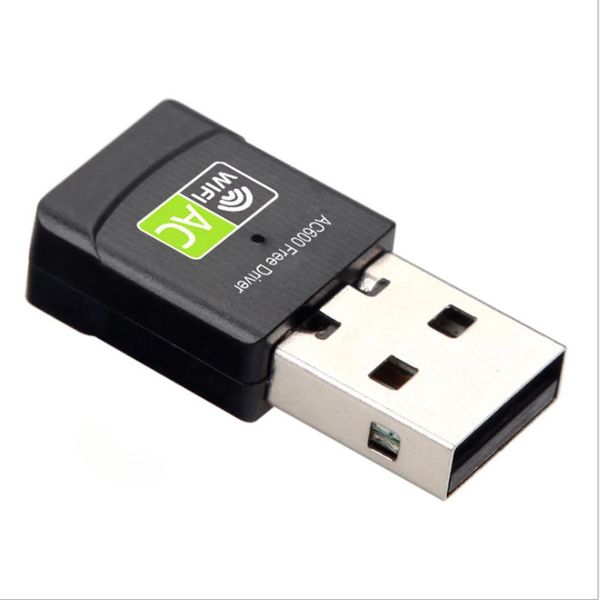 FX-8811F AC600 Dual Band USB WiFi Adapter Desktop &amp; Laptop
