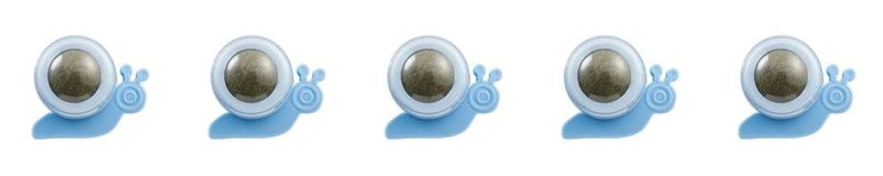 CABS- Catnip Balls- Snail 5 Pack