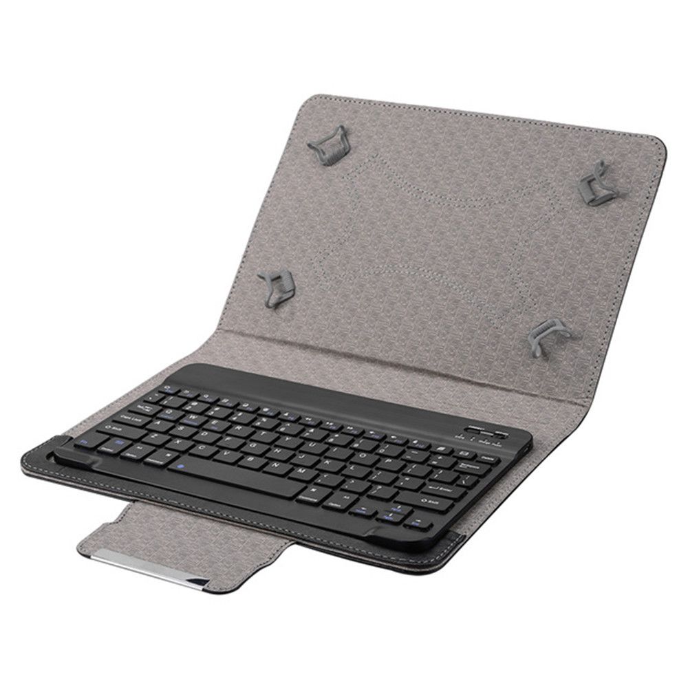 Universal 910.5" Pu Leather Tablet Cover Stand Bluetooth Keyboard Case
