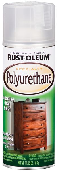 Rust-Oleum Polyurethane Spray Semi Gloss 319g
