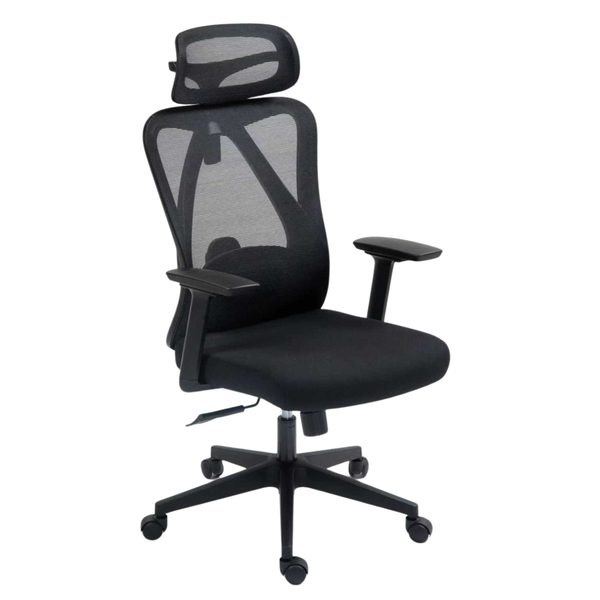 Trade Kite Executive Office Chair, Ergonomic Mesh Back, Adjustable Headrest