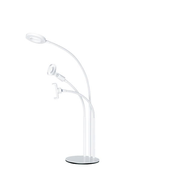 LED Selfie Ring Light with Cell Phone And Mic Holder