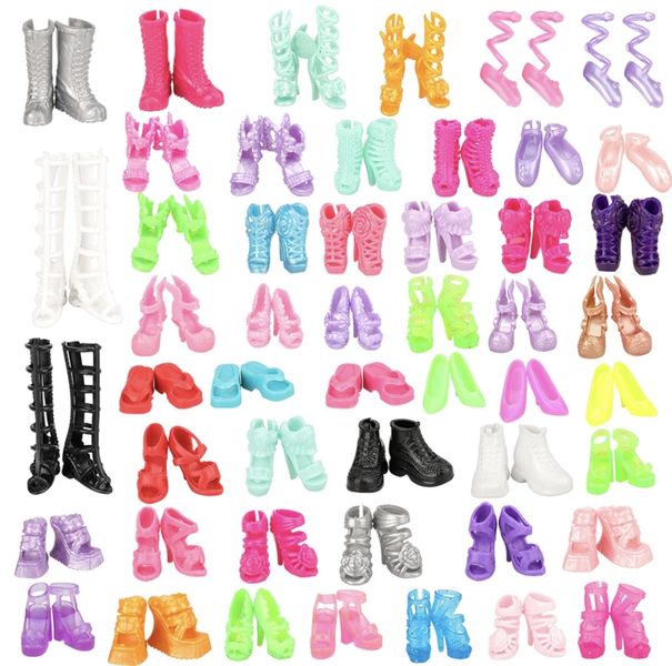 Baa'Bi Doll Shoes - 50 Pairs