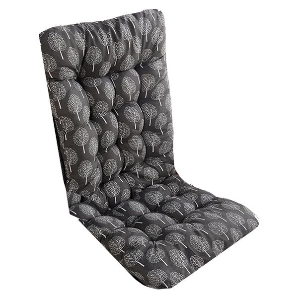 Decor Non-Slip Low-Backed Backrest Chair Cushion Pillow