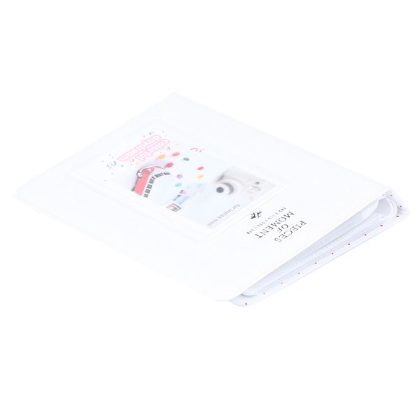 PVC Album 64 Pieces Pearl White