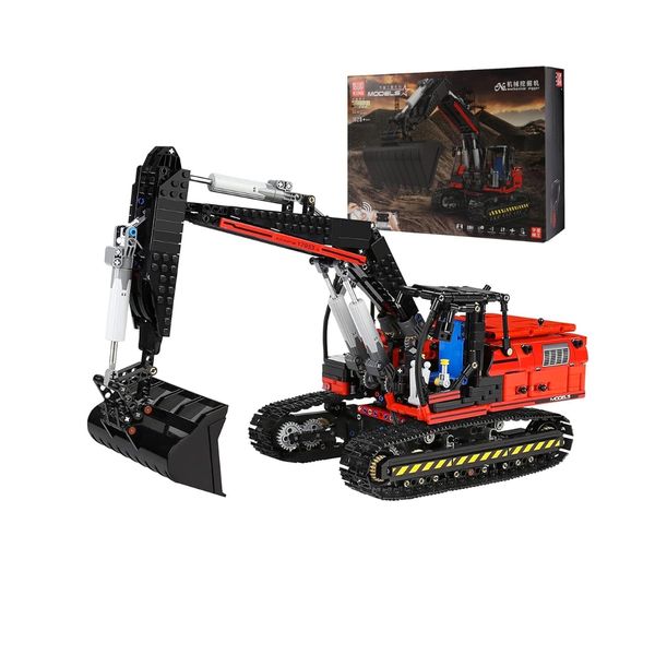 Mould King-17033-Mechanical Excavator-Building Set