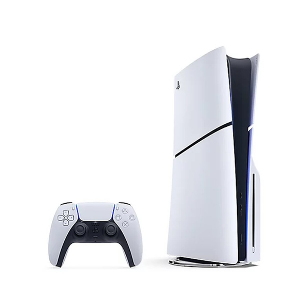 PlayStation 5 Slim Console with Disc Drive - White Box