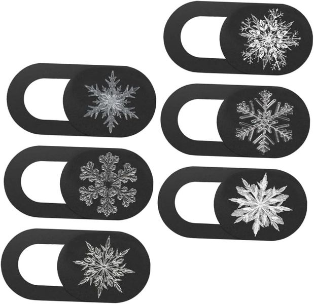 Snowflake Design Ultra-Thin Webcam Privacy Shield for Laptops and Phones