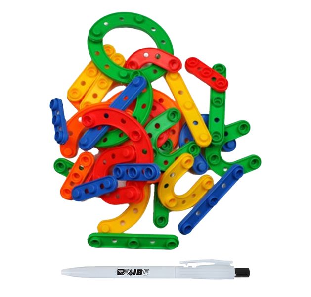 Educational Kid Learning Building Puzzle Hooves HL6027 With ReVibe Pen