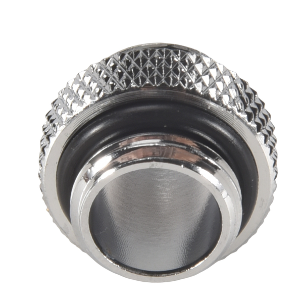 2Pcs G1/4 Mini External Thread Male Radiator Components Silver