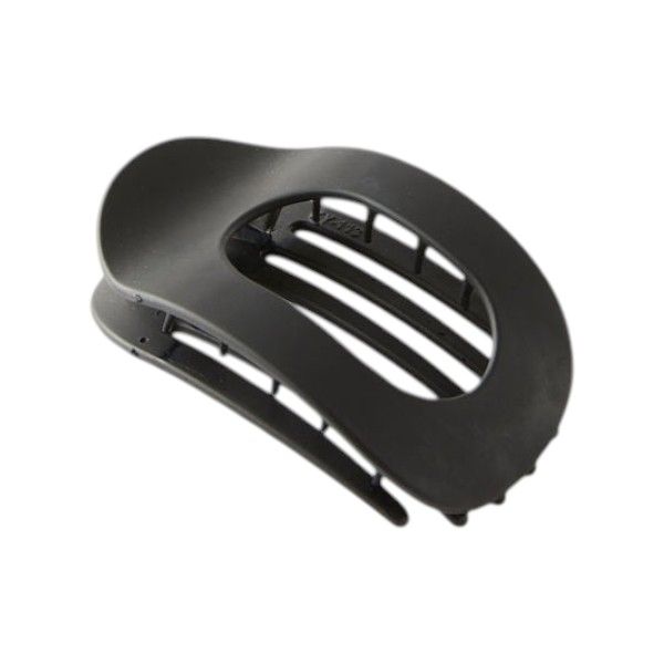 Retro Curved Hairclip - Black